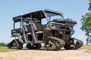 Can-Am Defender HD5 LED Light - Windshield - Rough Country - 50 Can-Am Defender HD5 LED Light - Windshield - Rough Country - 50